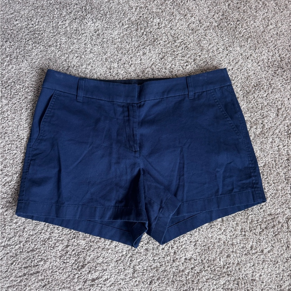 NWT J. Crew Classic Women's Navy Shorts Size 12
